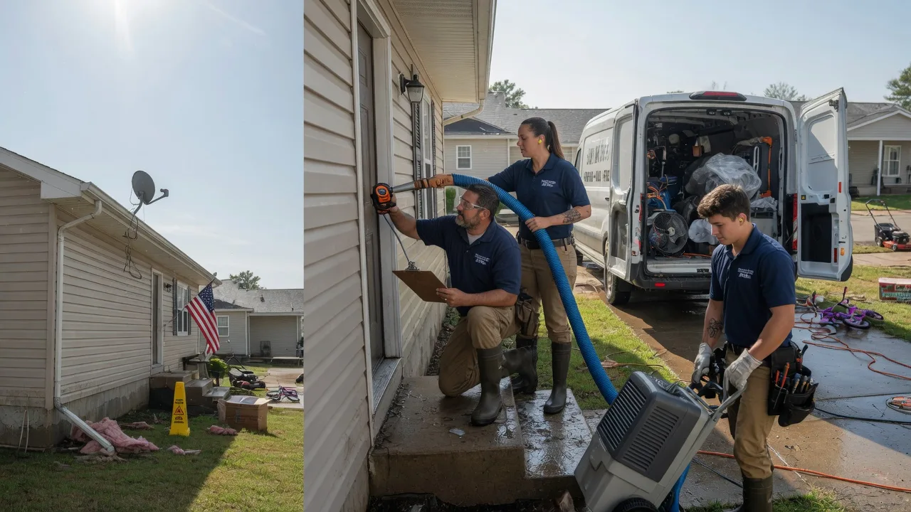 Ceiling Water Damage Restoration in Leeds, AL near me